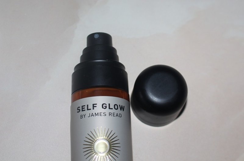 Close-up of the toner's fine mist spray pump