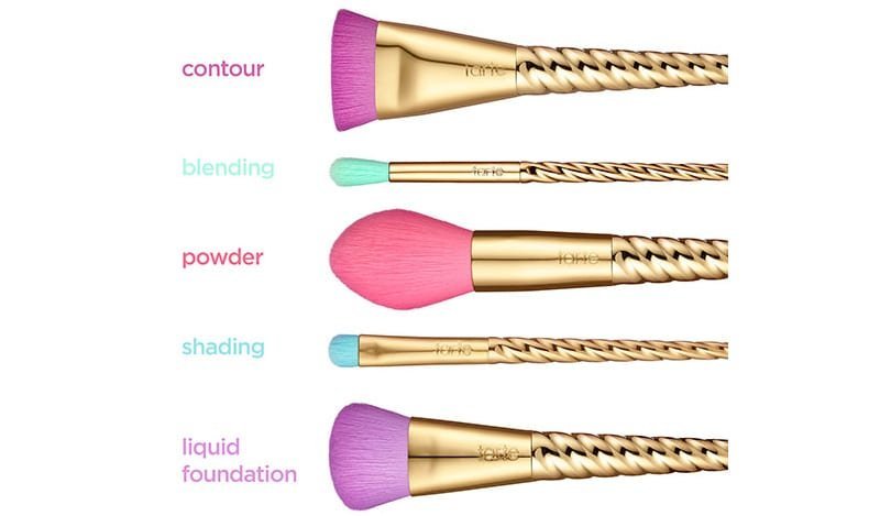 Tarte Magic Wands unicorn shaped brush set